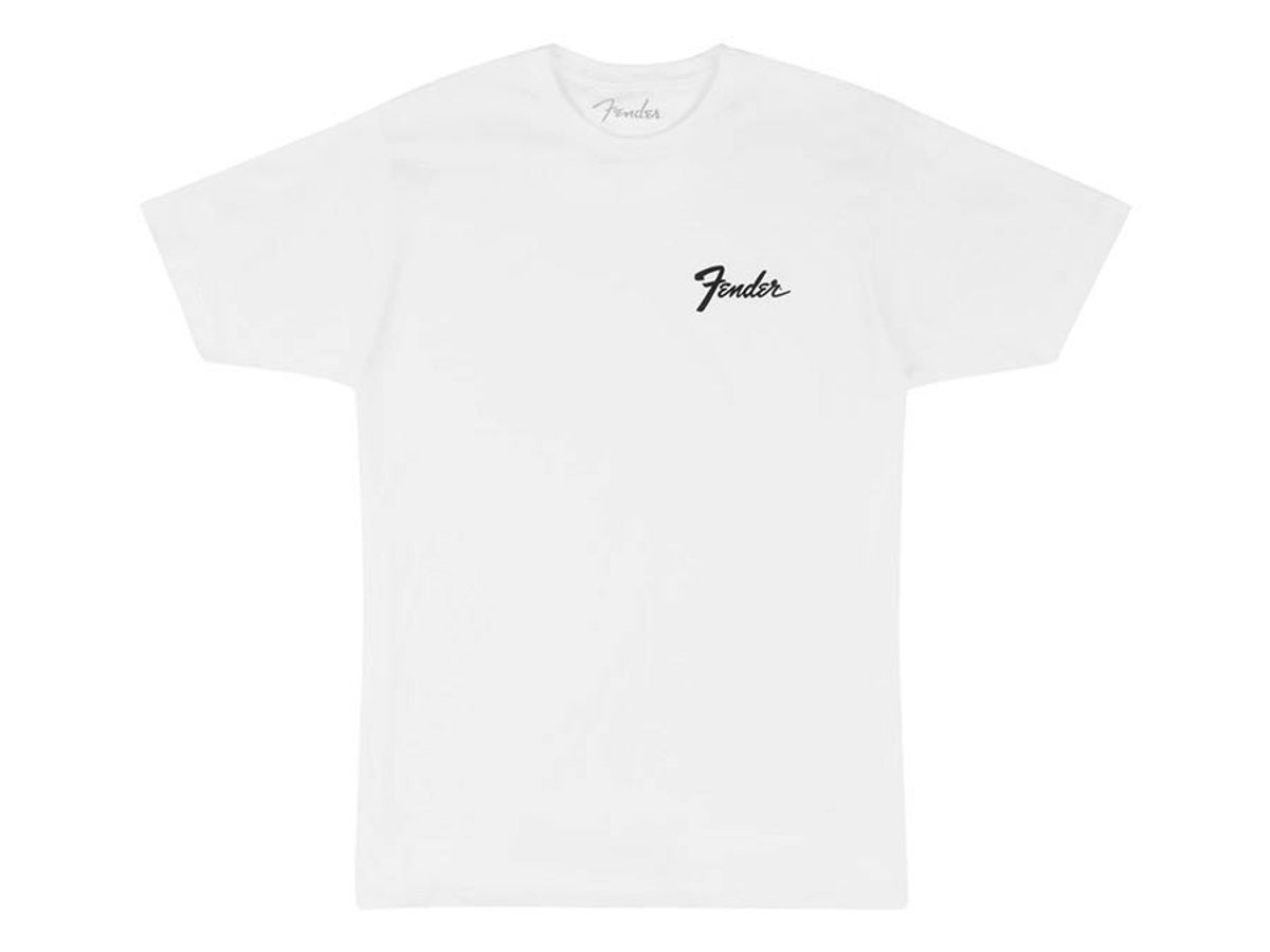 Fender transition logo t-shirt, white, XXL