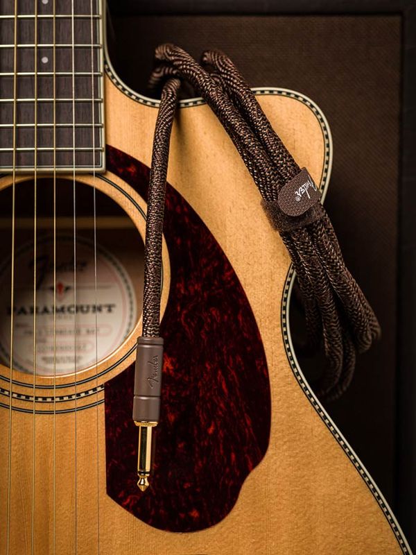 Fender  Paramount 10' acoustic Inst.cable, brown