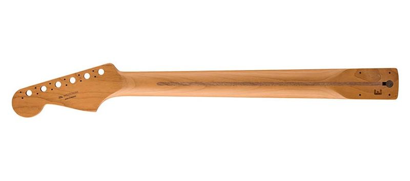 Fender satin roasted maple Stratocaster neck, Maple FB