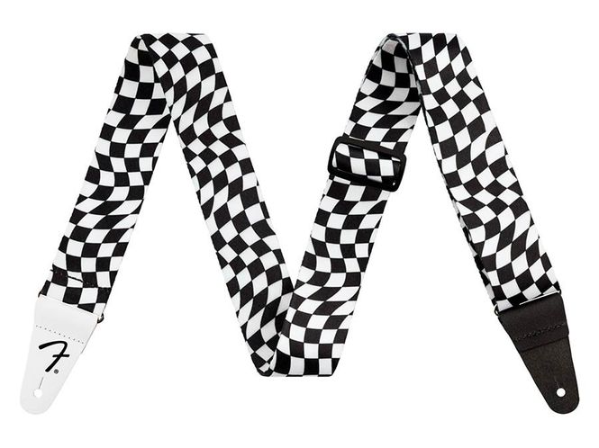 Hovedbilde Fender wavy checkerboard polyester strap, ...