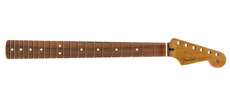 Fender GRP roasted maple Strat neck, 21 narrow tall frets, 9.