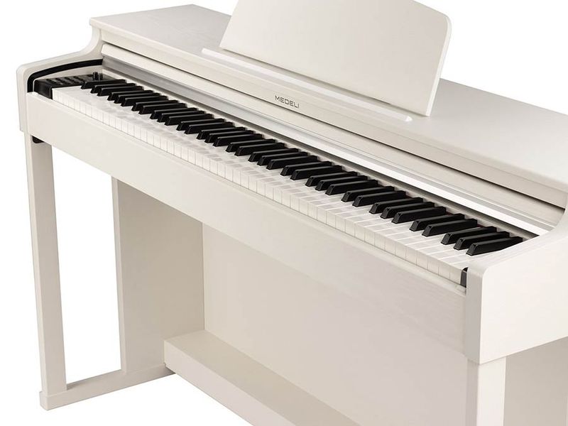Medeli UP203 Andromeda Series Digital Piano - White Satin