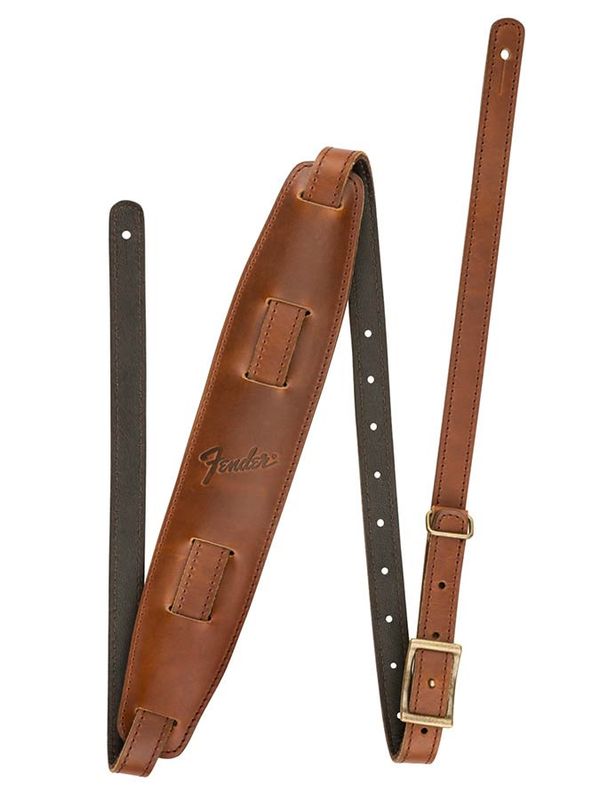Fender  Vintage saddle strap, cognac