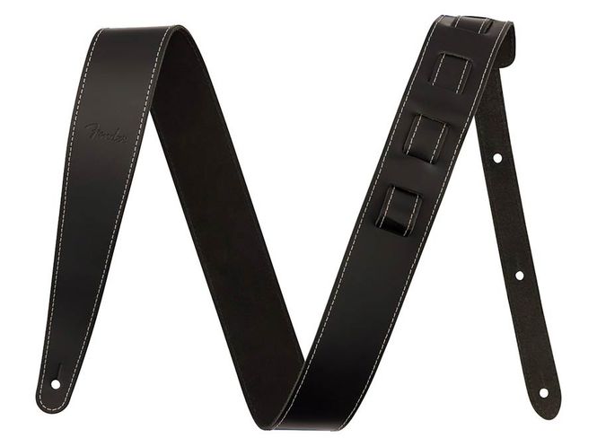Hovedbilde Fender  Essentials 2" leather guitar strap, black