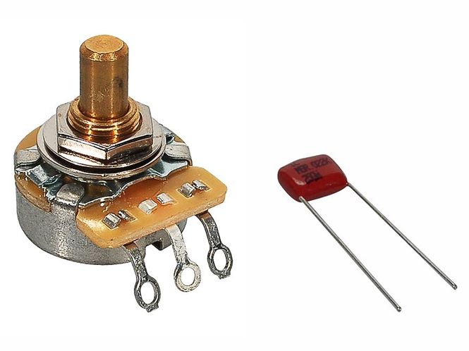 Hovedbilde Fender GRP 250K No Load potentiometer, .375