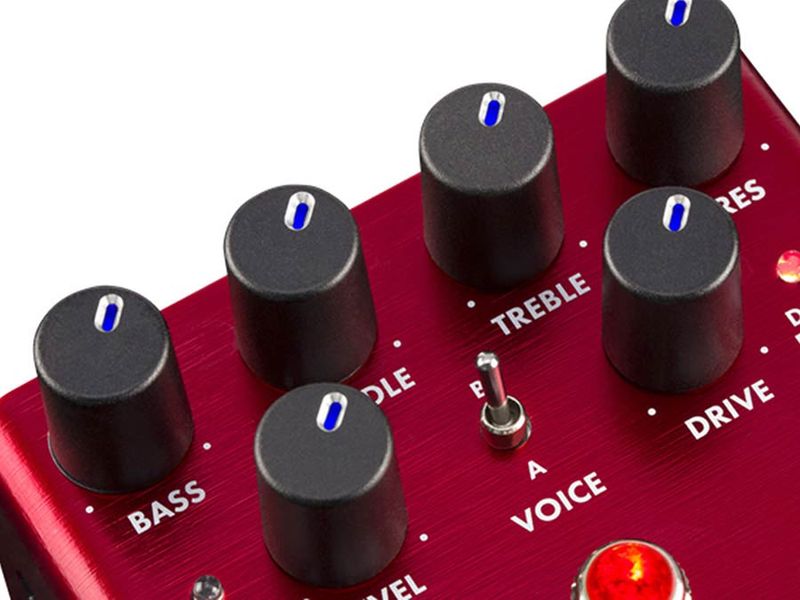 Fender Santa Ana Overdrive, effects p