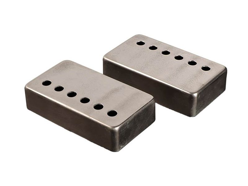 Boston MRC-LP59PC Pickup Cover LP 59 Set - Nickel Relic
