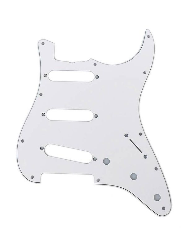 Fender GRP pickguard 62 Vintage Strat, SSS, 11 scr