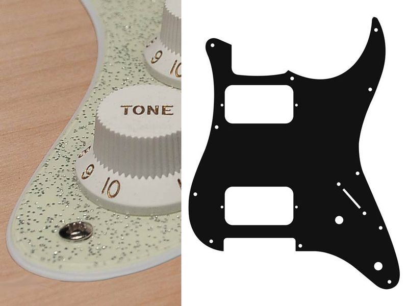 Boston ST-232 Pickguard Strat - Sparkling Champagne