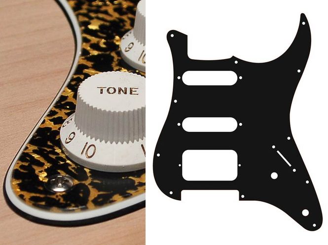 Hovedbilde Boston ST-322 Pickguard Strat - Tiger Pearl