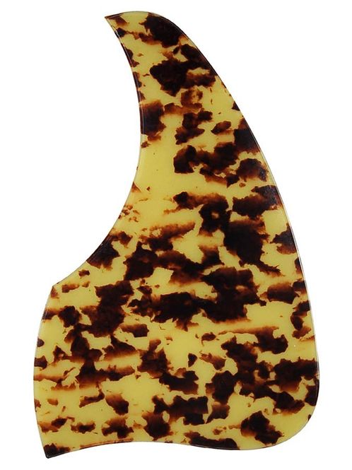 Hovedbilde Boston pickguard teardrop, 1-ply yellow shell, w.self adhesive tape