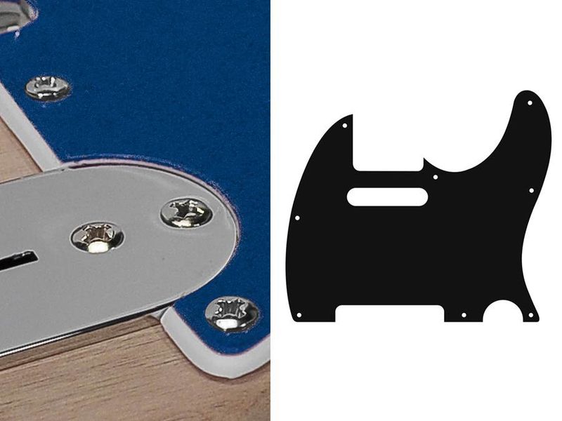 Boston TE-210 Pickguard Tele - Sparkling Blue