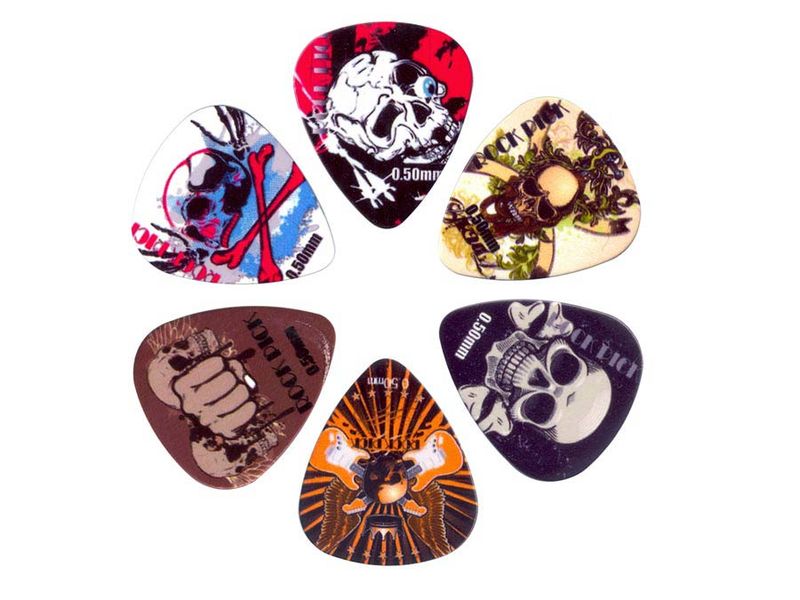 Boston BRP6-050 Rock Picks 0.50 mm (6-pack)