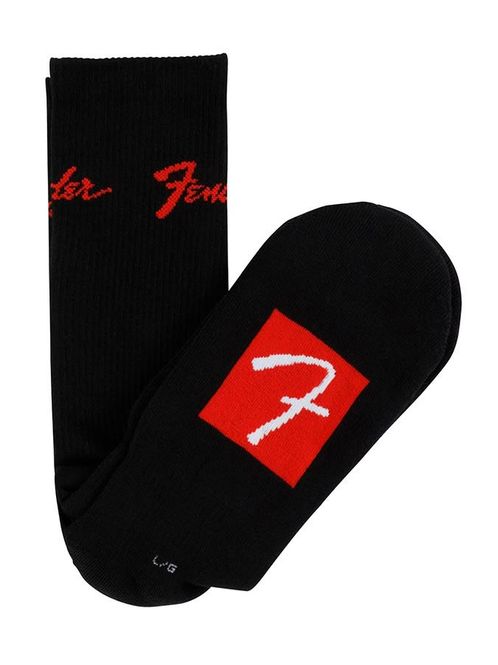Hovedbilde Fender  logo stompsock, black, large