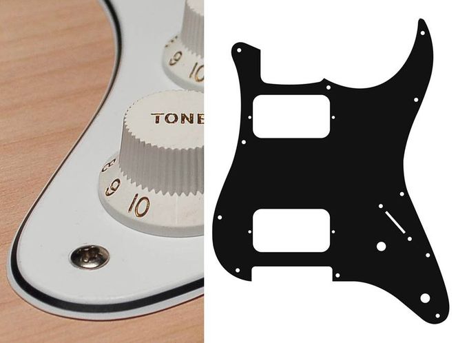 Hovedbilde Boston ST-332 Pickguard Strat - White
