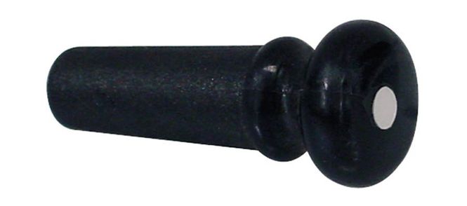 Hovedbilde Boston 2091-WD Endpin Folk Model Black / White ...