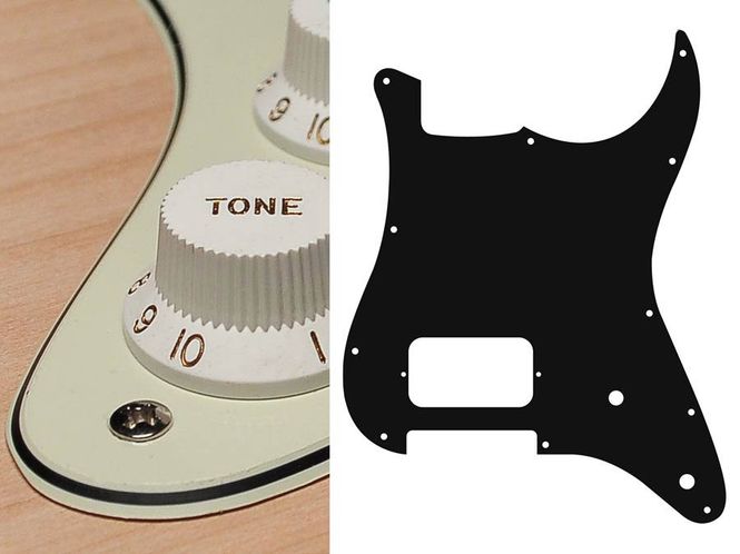 Hovedbilde Boston ST-344 Pickguard Strat - Mint Green
