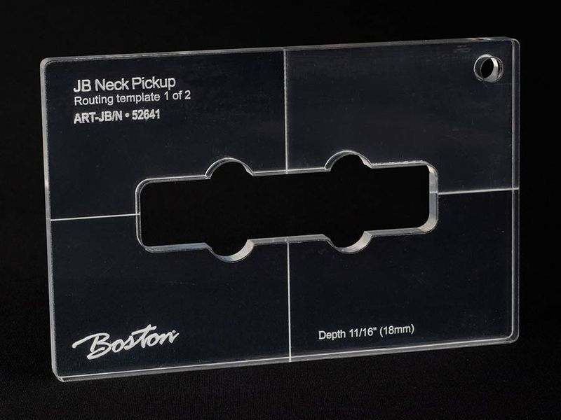 Boston ART-JB/N pickup routing template JB neck