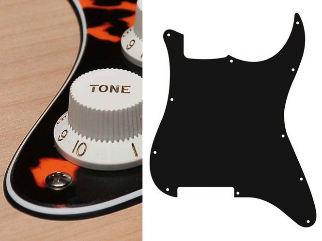 Hovedbilde Boston ST-300 Pickguard Strat - Wild Cat Orange