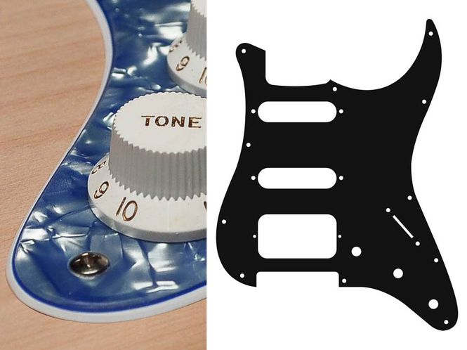 Hovedbilde Boston ST-323 Pickguard Strat - Pearl Violet