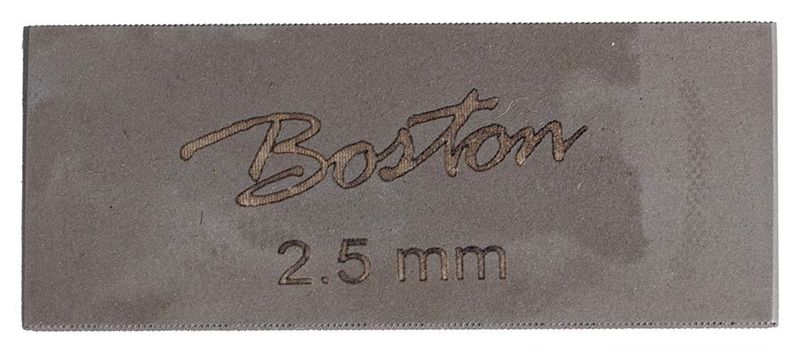 Boston bridge saddle slot file 5x 2cm - 2.5mm width