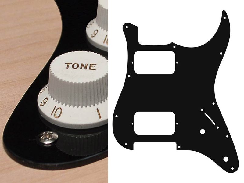 Boston ST-132 Pickguard Strat - Black
