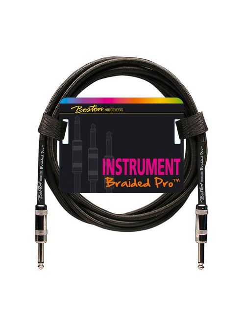 Hovedbilde Boston Braided Pro Instrument Cable 6 m - Vintage Black