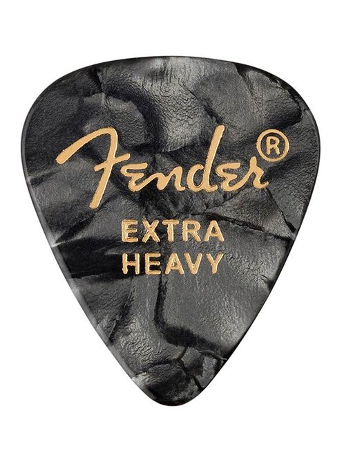 Hovedbilde Fender  351  premium picks, extra heavy, black ...