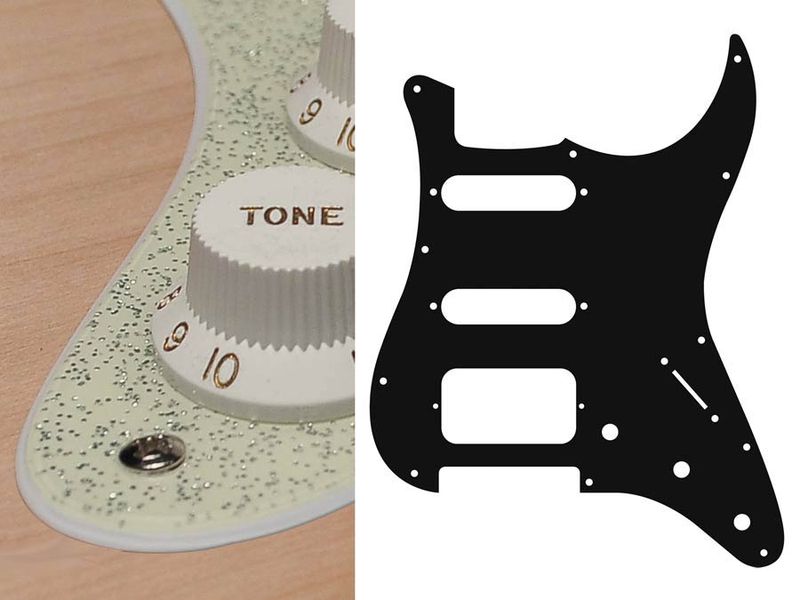 Boston ST-223 Pickguard Strat - Sparkling Champagne