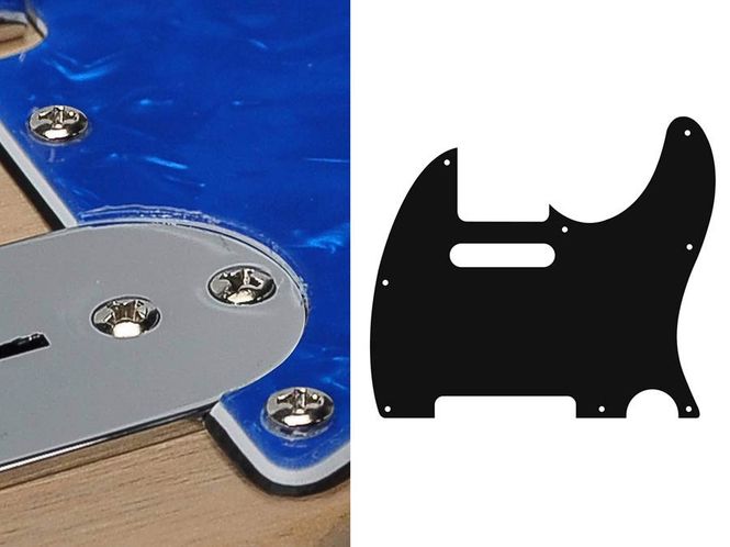 Hovedbilde Boston TE-310 Pickguard Tele - Pearl Blue