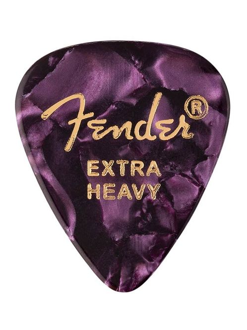 Hovedbilde Fender  351  premium picks, extra heavy, purple ...