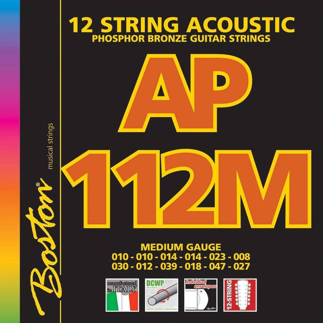 Hovedbilde Boston AP-112-M Acoustic Phosphor/Bronze Set ...