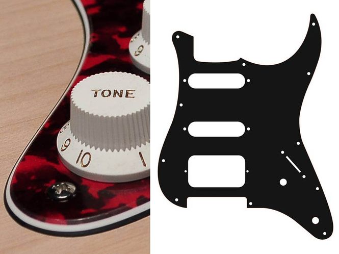 Hovedbilde Boston ST-322 Pickguard Strat - Tiger Red