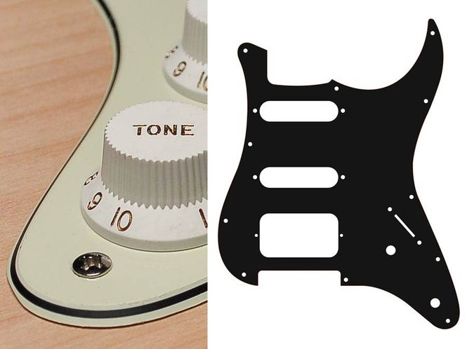 Hovedbilde Boston ST-322 Pickguard Strat - Mint Green