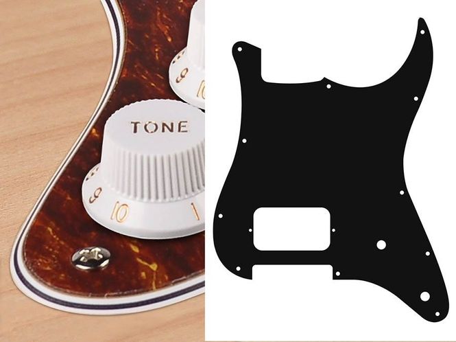 Hovedbilde Boston ST-444 Pickguard Strat - Tortoise