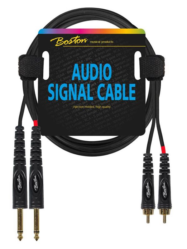 Boston AC-Series Dual Tele - Dual RCA 6.0 m