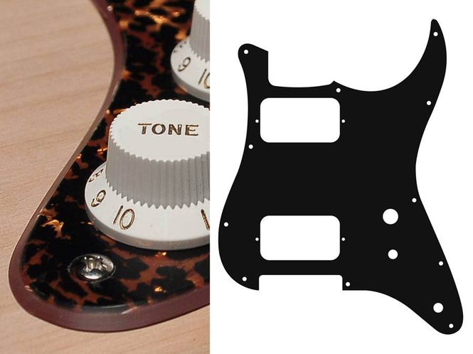 Hovedbilde Boston ST-231 Pickguard Strat - Tiger Brown Pearl