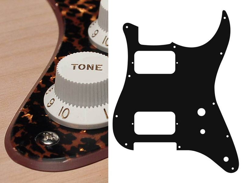 Boston ST-231 Pickguard Strat - Tiger Brown Pearl