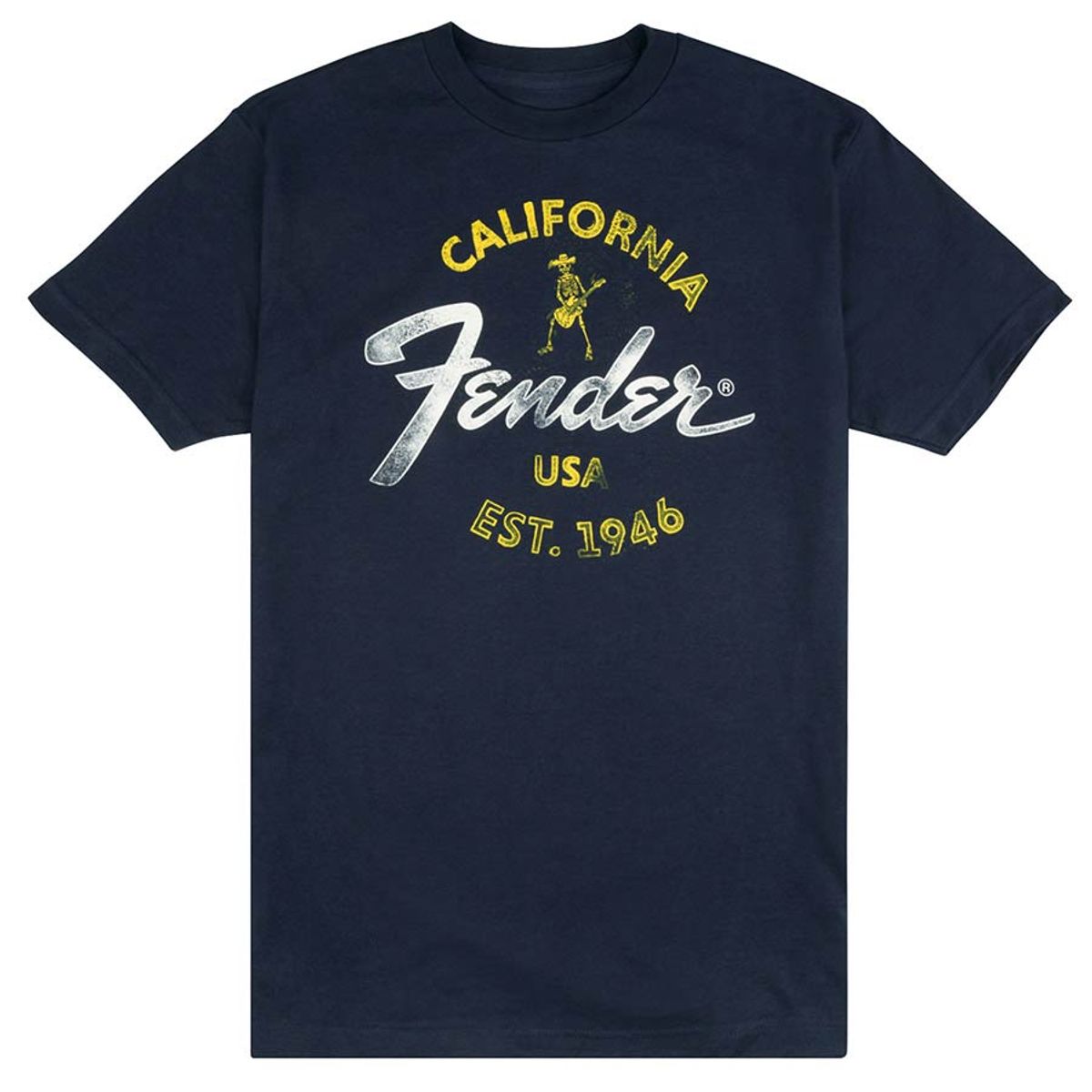 Fender  T-Shirts Baja Blue, blue, XL