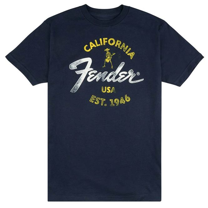 Hovedbilde Fender  T-Shirts Baja Blue, blue, XL