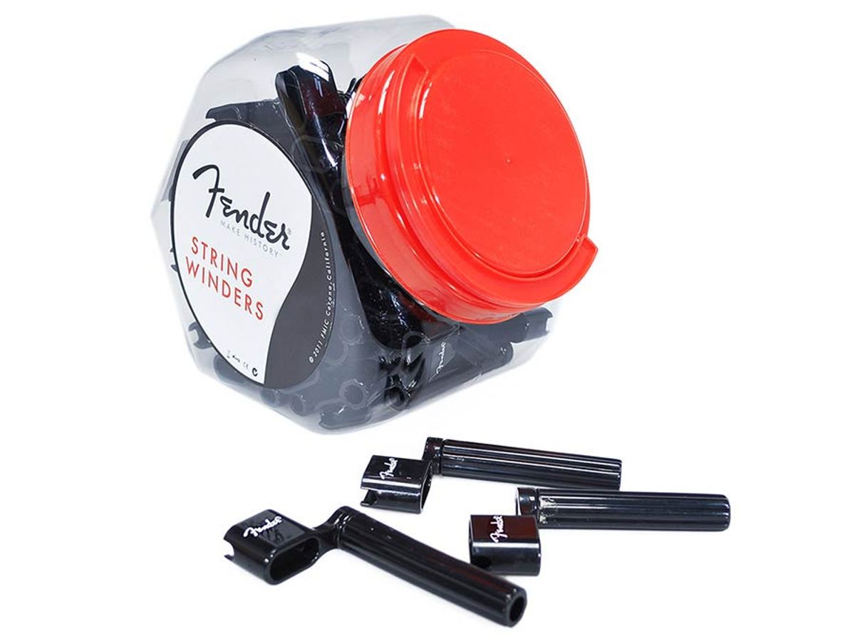 Fender  36-piece string winder crankbowl/ black