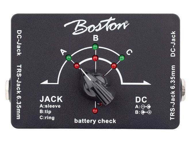 Hovedbilde Boston cable tester for 6.3mm jack TRS and DC ...