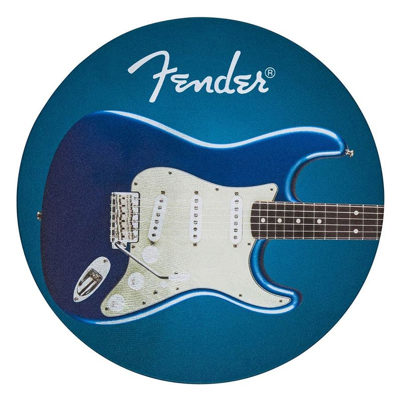 Fender  guitar coasters, multi-colour leather, 4 pcs.