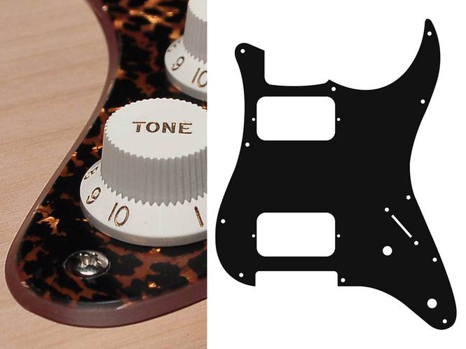 Hovedbilde Boston ST-232 Pickguard Strat - Tiger Brown Pearl