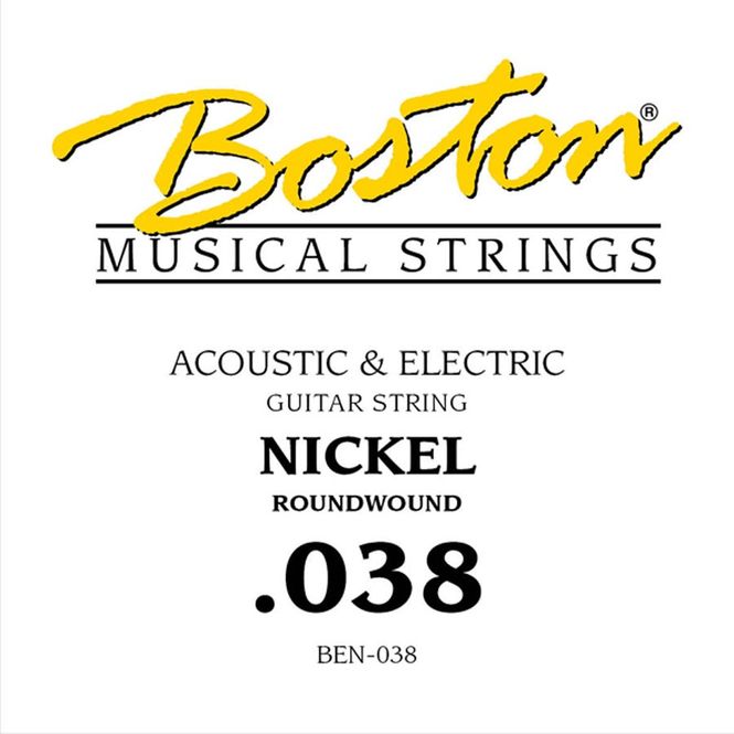 Hovedbilde Boston 038 Nickel Roundwound String