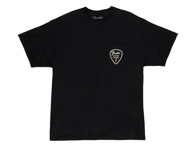 Hovedbilde Fender  T-Shirts pick patch pocket, black, XXL
