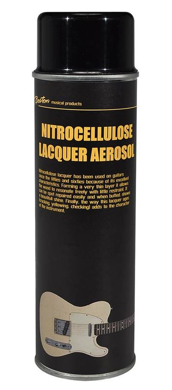 Boston Nitrocellulose Laquer Aerosol Clear Coat High Gloss