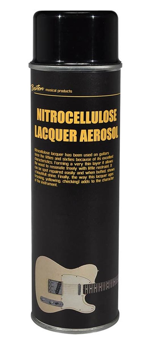 Boston Nitrocellulose Laquer Aerosol Clear Coat High Gloss