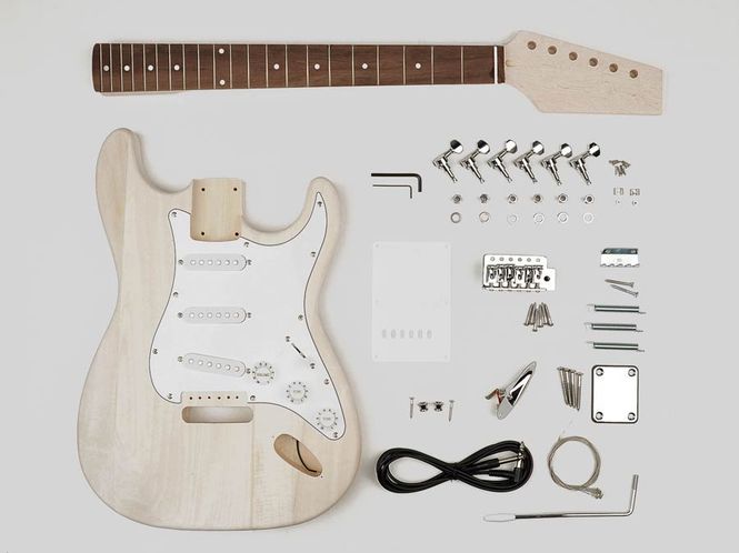 Hovedbilde Boston Guitar assembly kit, Stallion model