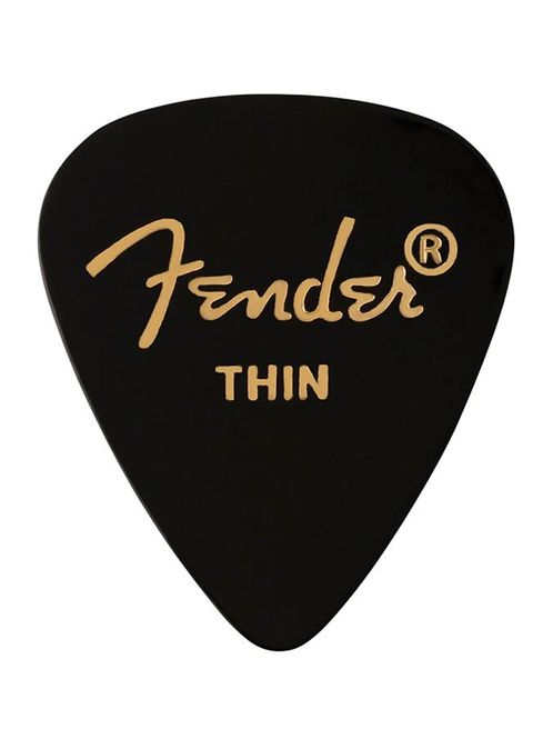Hovedbilde Fender 351  premium picks, thin, black, 12-pack